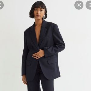 H&M oversized boxy blazer